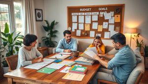 planificación financiera, finanzas familiares, gestión del dinero, presupuesto