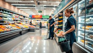 auxiliar de limpieza, Mercadona, equipo de limpieza, mantenimiento, vacantes