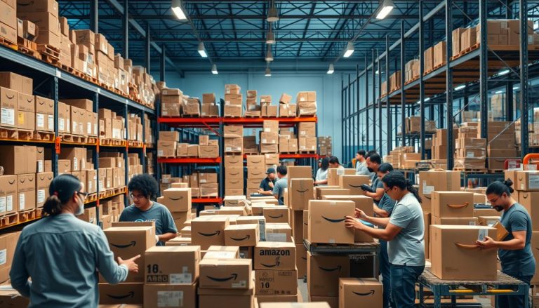 almacén, auxiliar, Amazon, empleo, contratación
