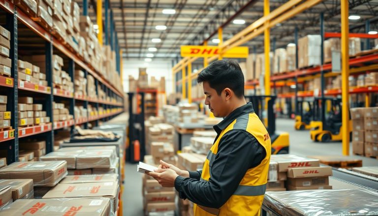 almacén, auxiliar, DHL, trabajo, candidatura