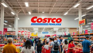 asistente, tienda, Costco, trabajo, oportunidad