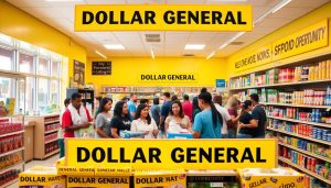 vacantes, Dollar General, equipo, oportunidades, empleo
