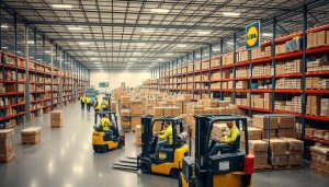 LIDL, almacén, auxiliar, empleo, salario