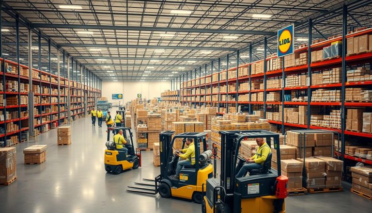 LIDL, almacén, auxiliar, empleo, salario